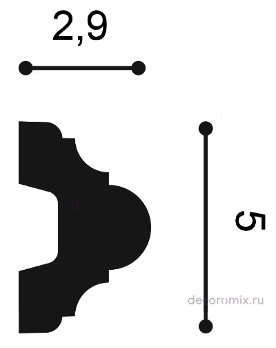 P4020 молдинг Orac Decor