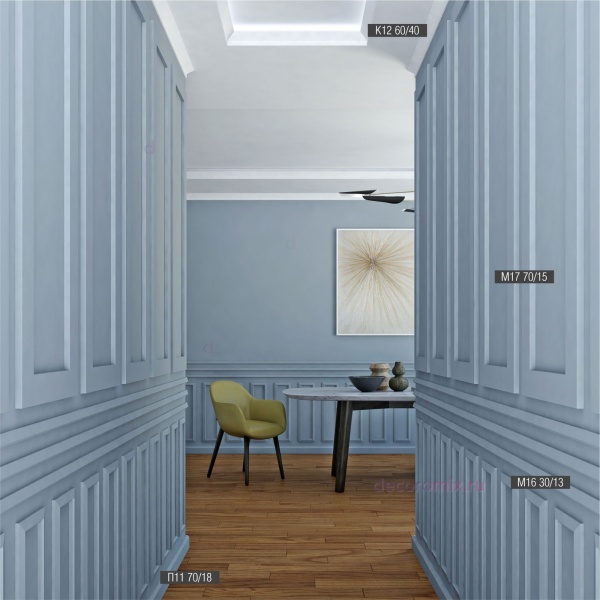 Карниз Bello-Deco XPS К 12 (60х40)